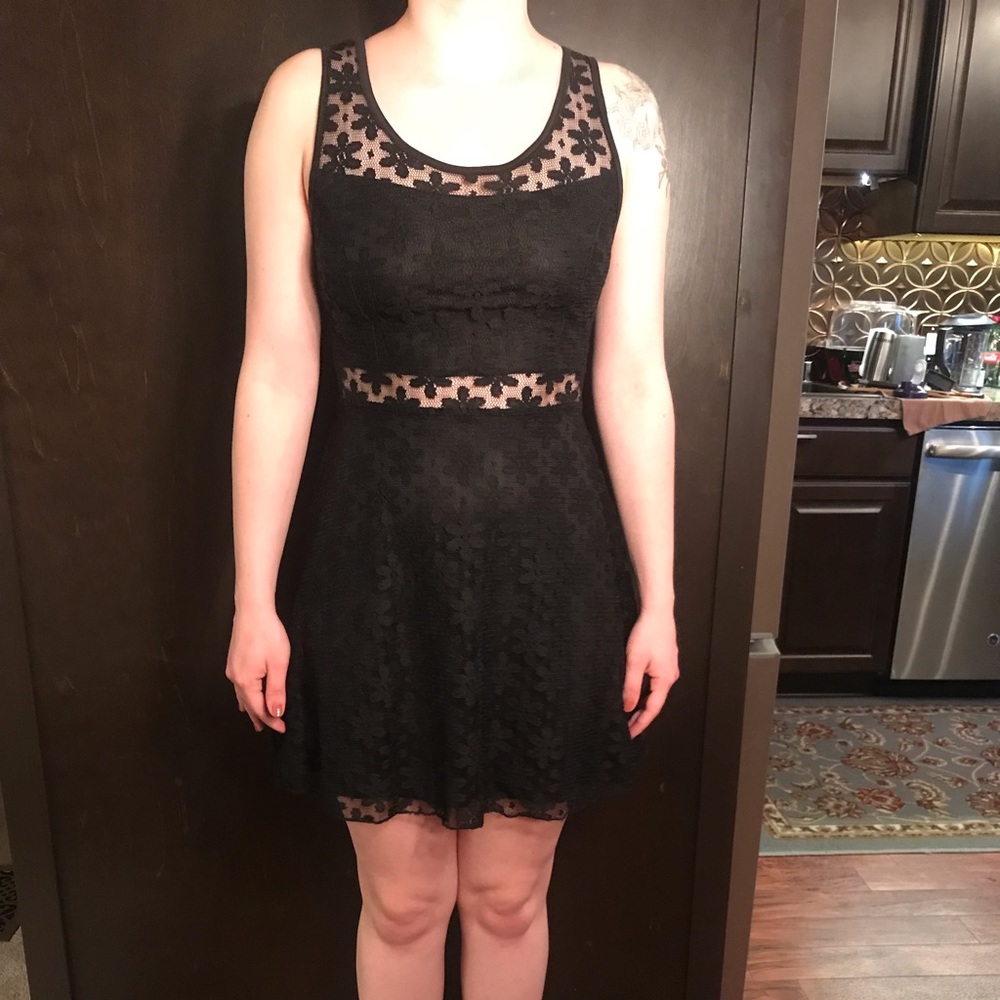 Black Lace Dress